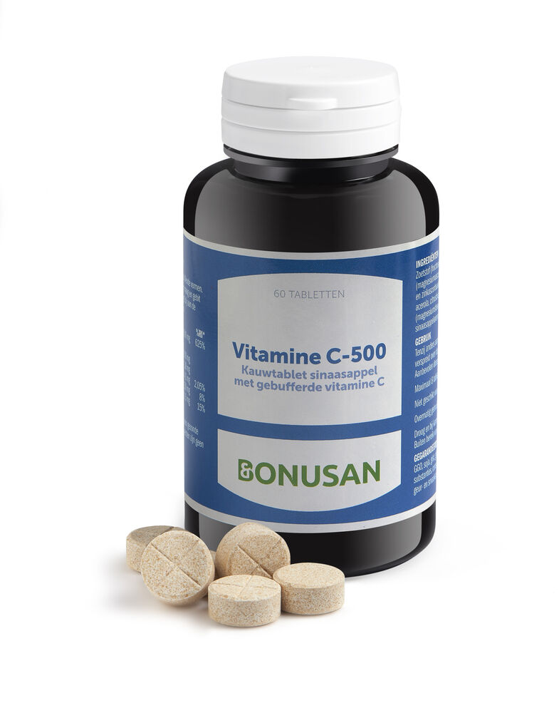 Vitamine C-500 kauwtablet - 60 kauwtabl